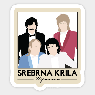 Srebrna Krila Sticker